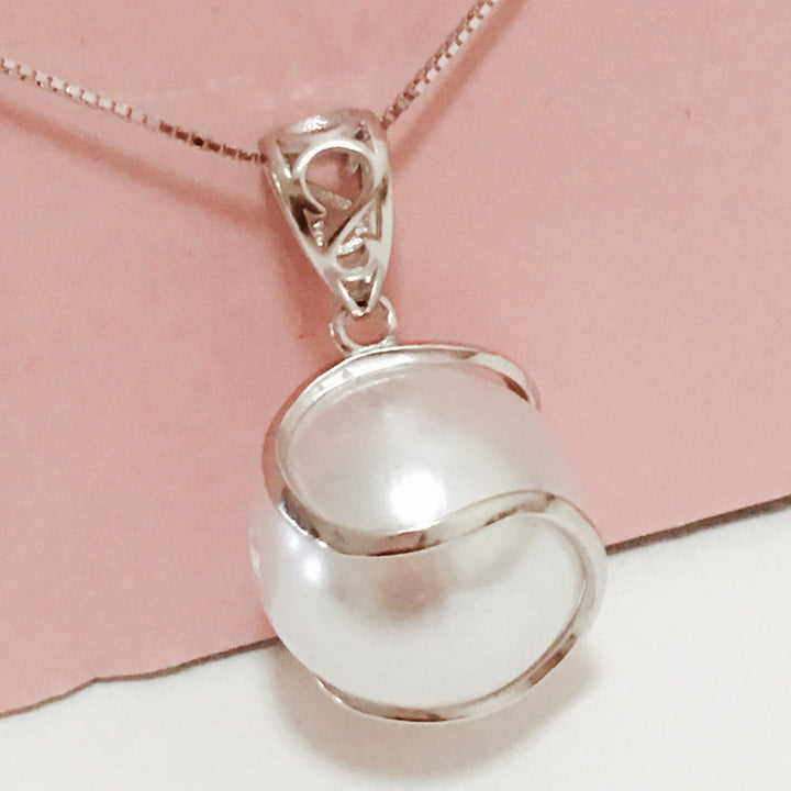 S925 sterling silver Cage Pendant (Without the Pearl) - pearlsclam