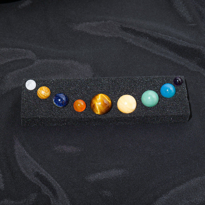 The Nine Planet Crystal/Gemstone balls set - pearlsclam